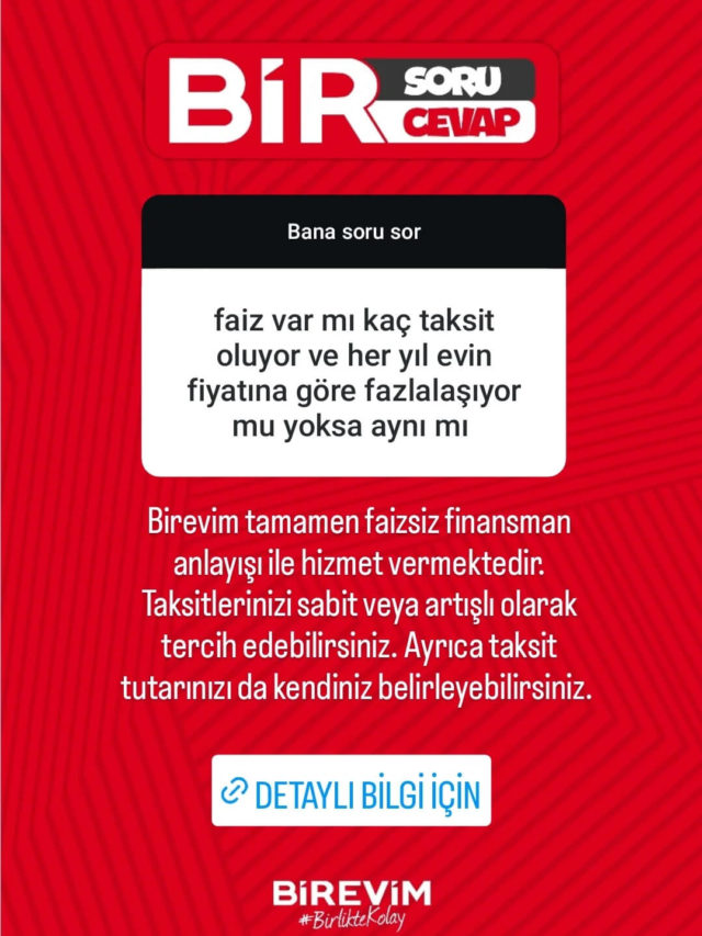 Faiz var mı? Kaç…