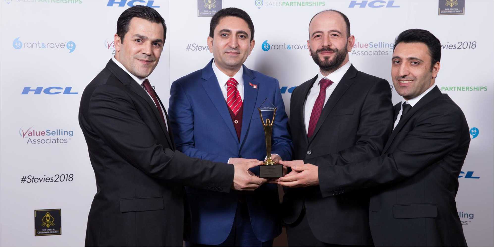 Uluslararası Stevie Ödüllerinde Birevim Rüzgarı Esti