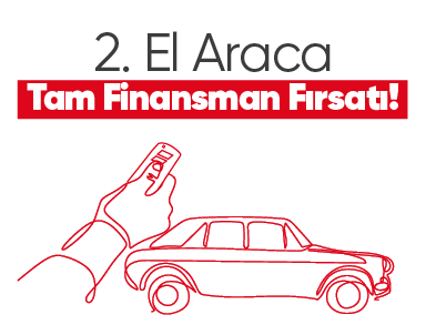 2. el araç tam finansman fırsatı